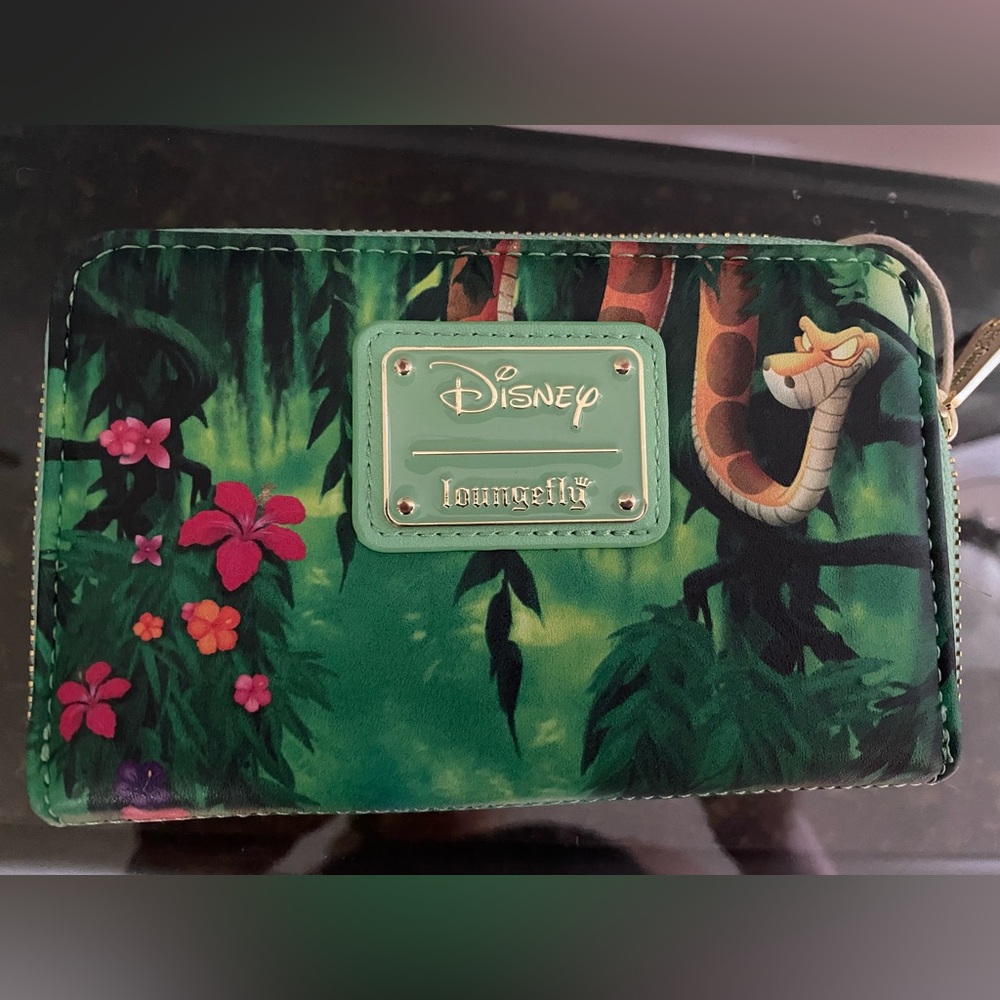 Loungefly Disney Jungle Book Bare Necessities Zip Around Wallet